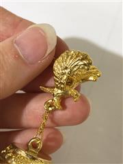 Bradford Editions Premier Issue of America the Beautiful Golden Eagle Ornaments